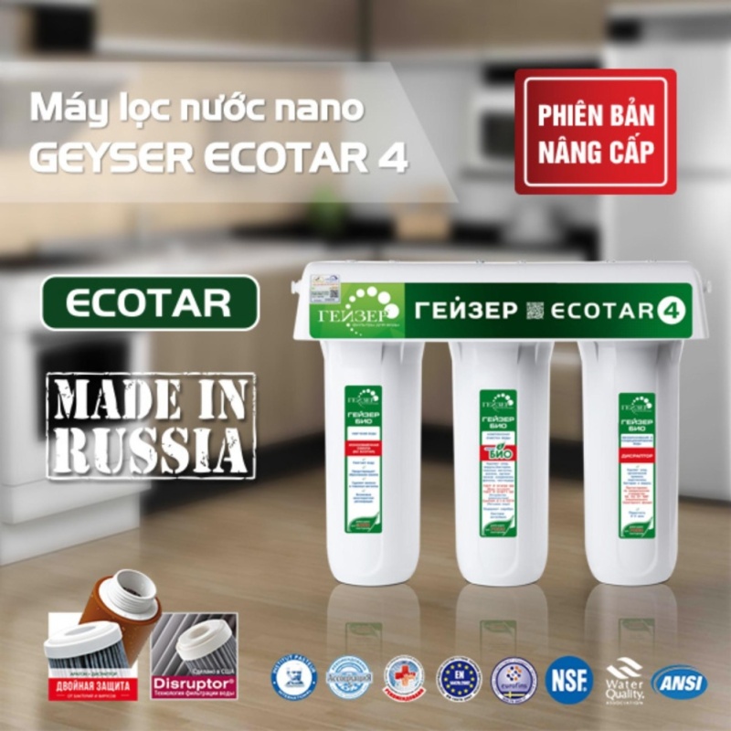 Máy lọc nước nano Geyser Ecotar 4 - 2017