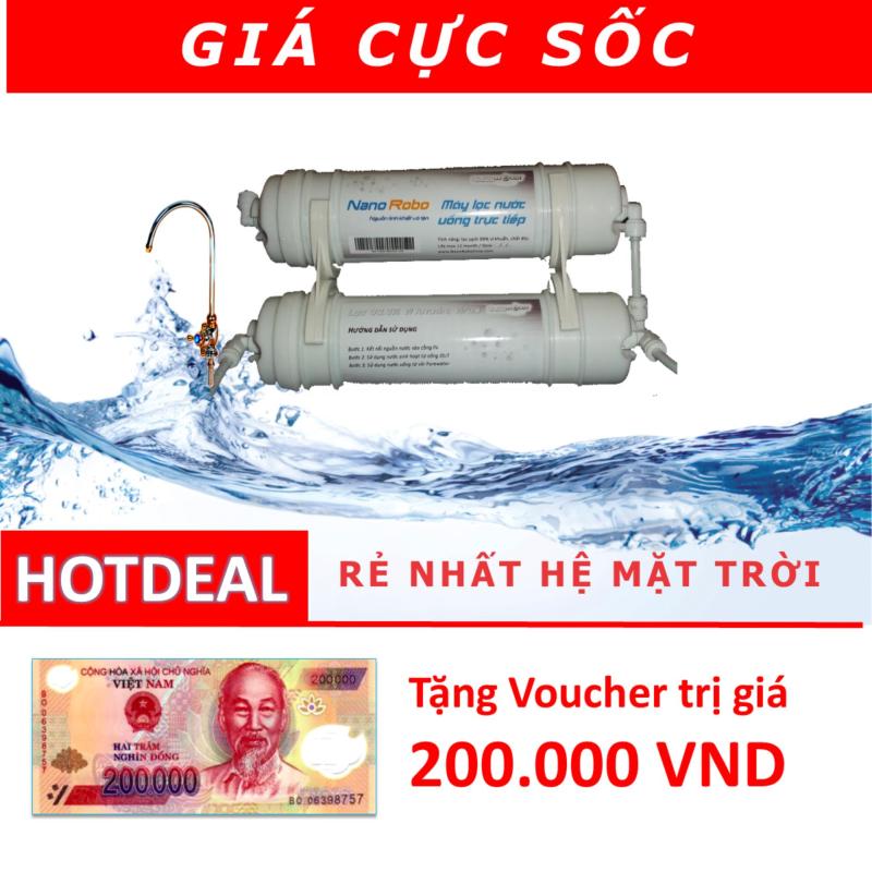 Máy lọc nước Super Nano Lọc Uống trực tiếp không cần đun sôi nhỏ gọn nhất