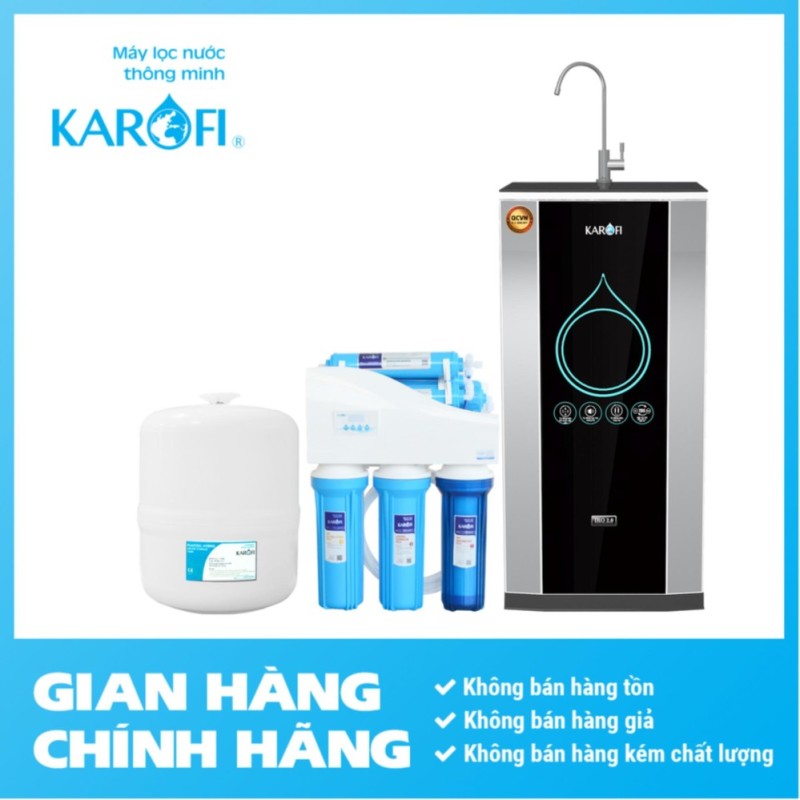 Máy lọc nước thông minh IRO 2.0 Karofi, 9 cấp - K9IQ-2A