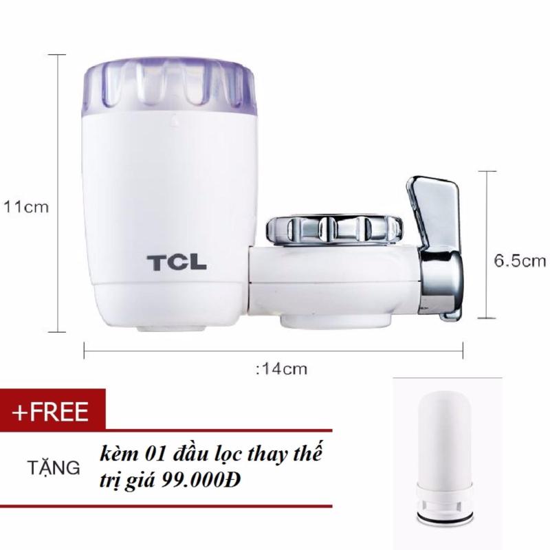 Máy lọc trực tiếp đầu vòi tặng kèm lõi lọc thay thế