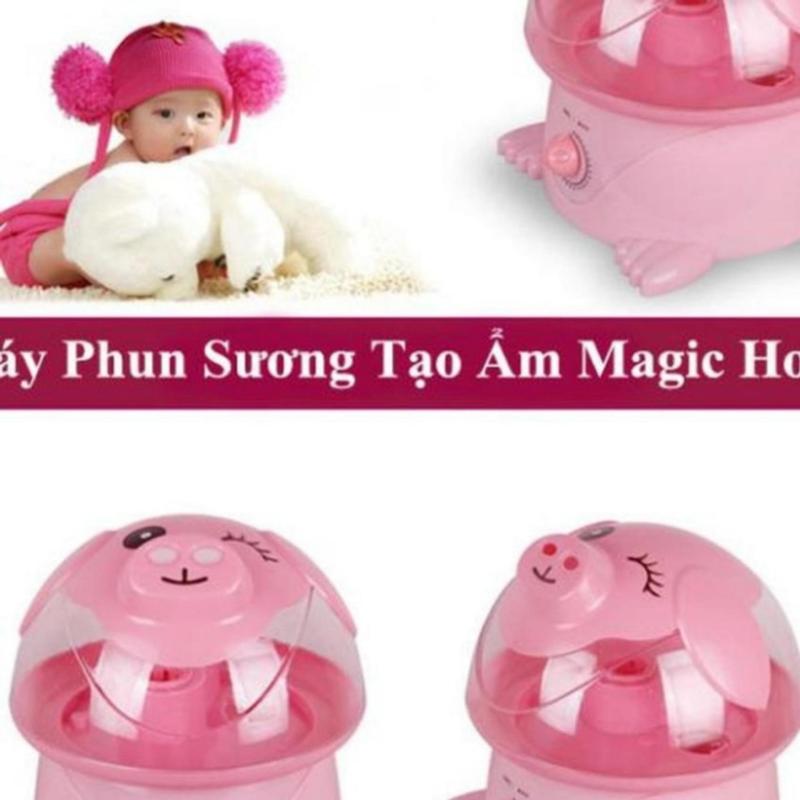 Bảng giá Máy phun sương tạo ẩm Magic Home (Hồng) - Nino shop