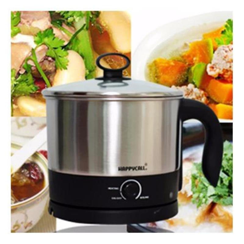 Nồi nấu siêu tốc mini Inox Happy Call 1.5L (Xám nhạt)