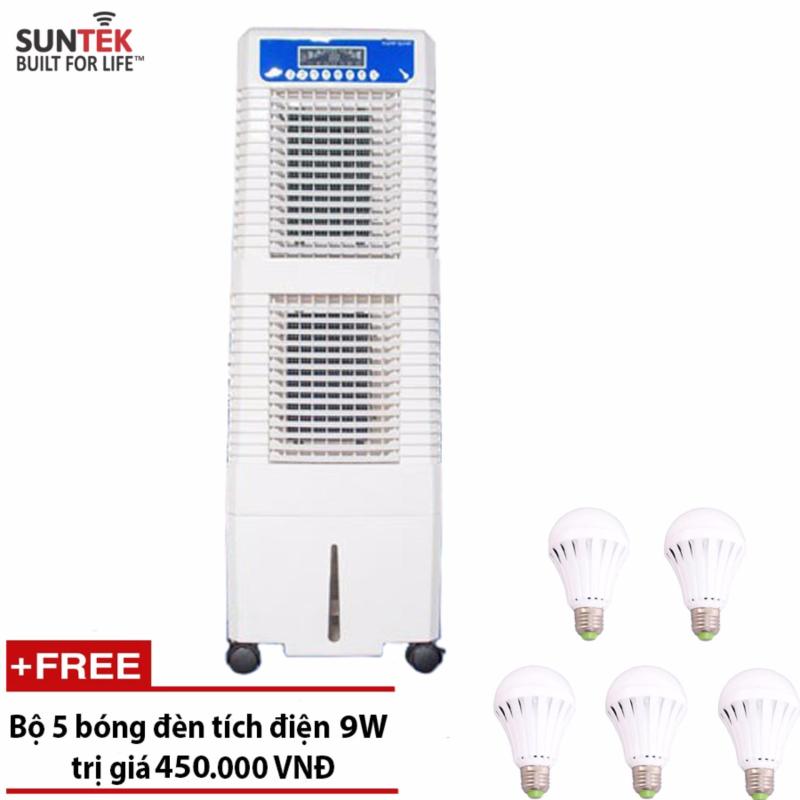 Bảng giá Quạt điều hòa– Máy làm mát không khí công suất cao SUNTEK DR-26 Remote + Tặng 5 bóng đèn tích điện 9W