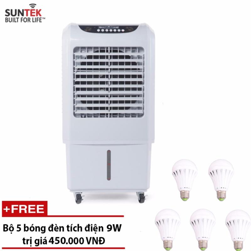 Bảng giá Quạt điều hòa– Máy làm mát không khí công suất cao SUNTEK SL25 Remote + Tặng 5 bóng đèn tích điện 9W