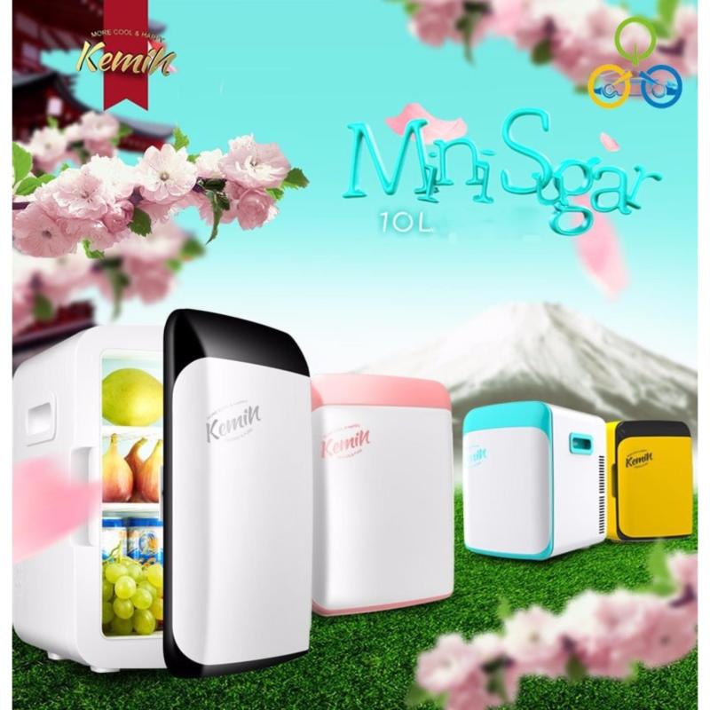 Tủ lạnh mini 10L 2 chiều tiện dụng - tủ lạnh mini cỡ vừa dùng cho hộ gia đình, trong xe hơi