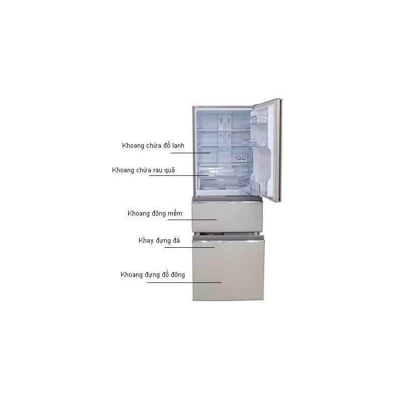 Tủ lạnh Mitsubishi MR-CX41EJ-PS-V 326L
