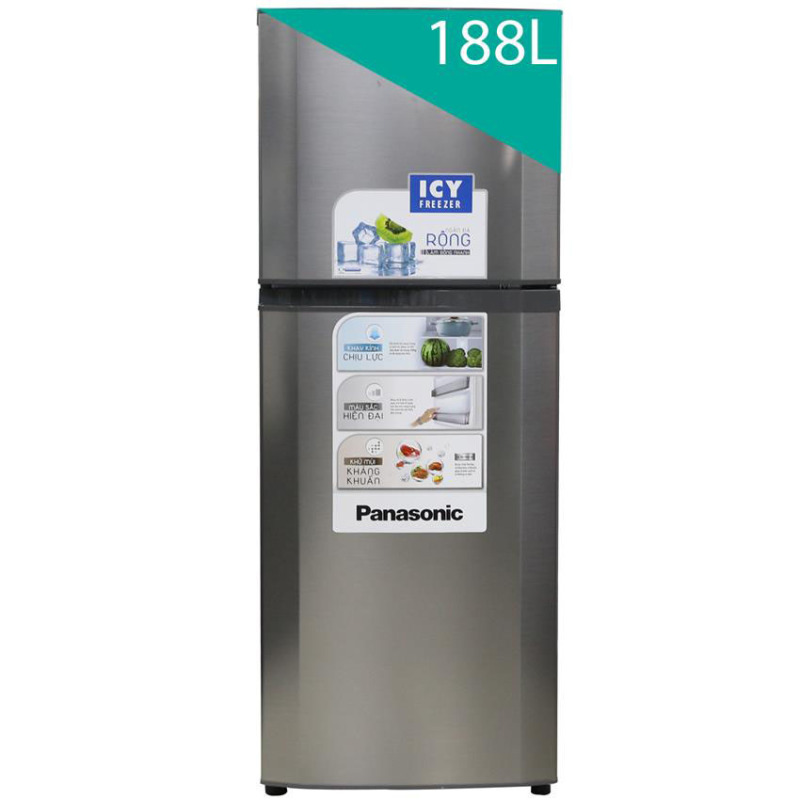 Tủ lạnh Panasonic NR-BM229GSVN 220 lít (Bạc)