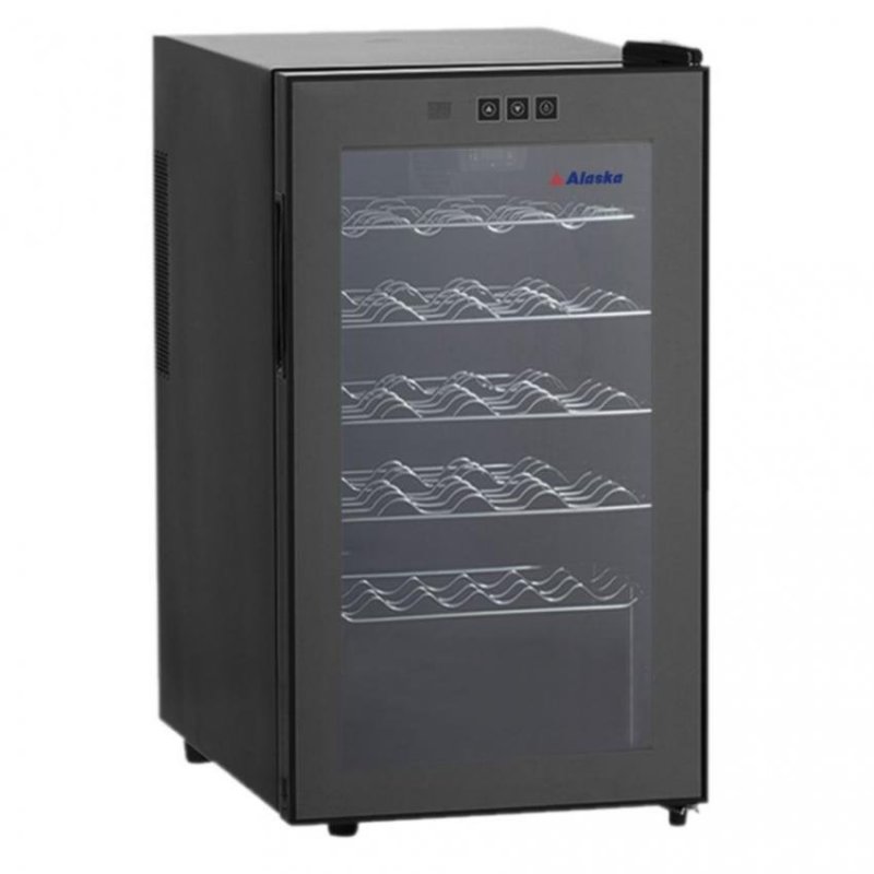 Tủ ướp rượu vang Alaska JC 18B 18 chai (Đen)