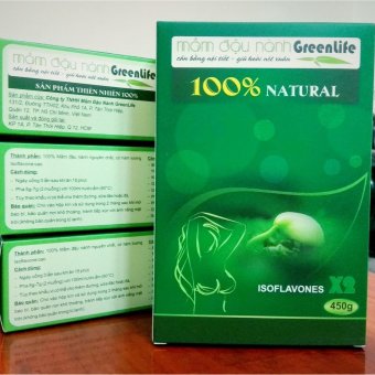 1 hộp Mầm Đậu Nành GreenLife (tăng vòng một - đẹp da - chống lão hóa)  