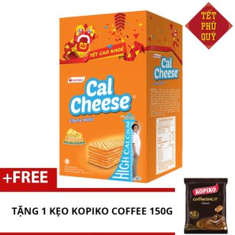 Bánh Cal Cheese 340g + Tặng Kẹo Kopiko coffee 150g  