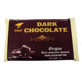 Chocolate đen làm bánh 65% cacao Figo 1kg  
