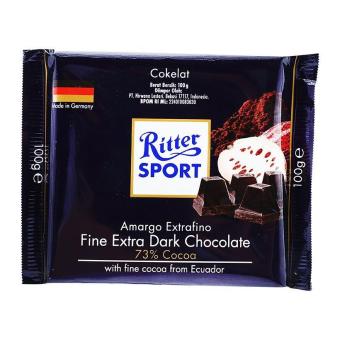 Combo 3 Socola Đen Đắng Ritter Sport Fine Extra 73% Cocoa 100g (Đức)  