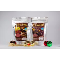 Giá Niêm Yết Combo túi Cacao nibs 250g và Bột cacao nguyên chất 250g làm bánh Figo  