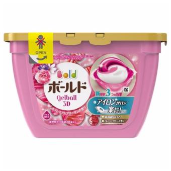 Hộp viên giặt Gell Bold 3D Nhật Bản mẫu mới (màu hồng)  