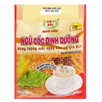 Ngũ Cốc Sữa Bắp Canxi Việt Ài Gói 600G  