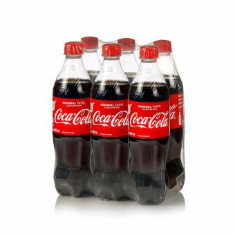 Nước ngọt có ga Coca-Cola lốc 6 chai 600ml  