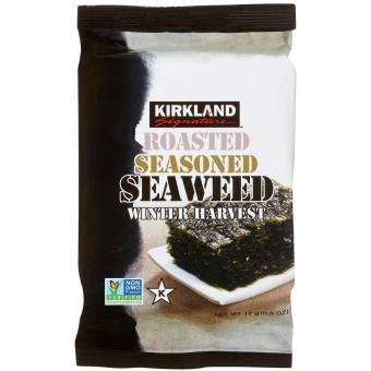 Rong biển Kirkland Roasted Seasoned Seaweed 17g MỸ  