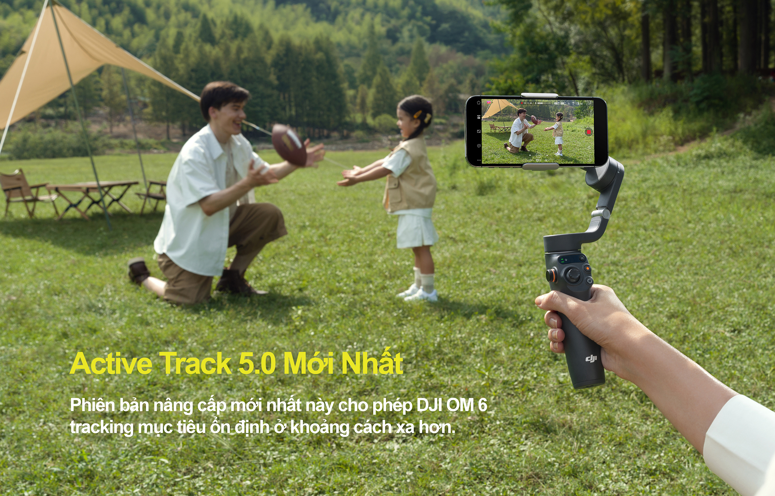 Tính năng tracking nâng cấp lên thành Active Tracking 5.0 mới nhất trên OM 6