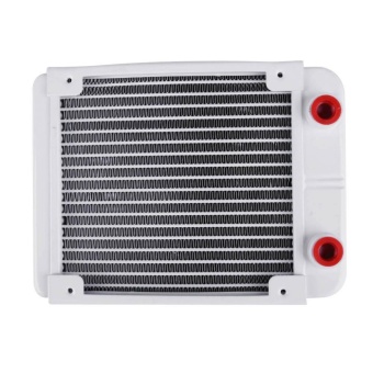 120mm 18 Tube Straight Thread Heat Radiator Exchanger for PC Water Cooling - intl  