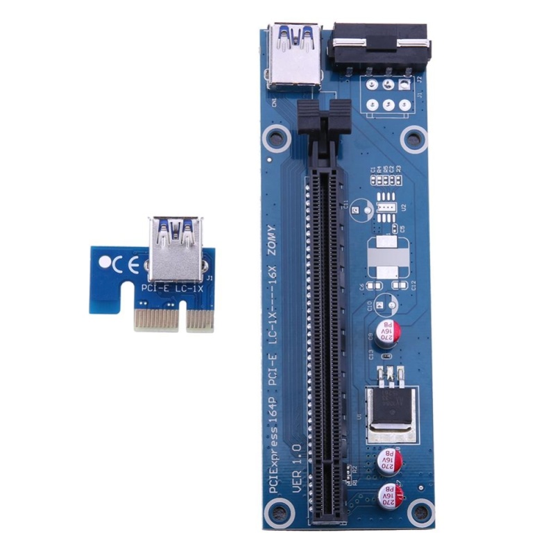 Bảng giá 1.97ft USB 3.0 PCI-E 1X to 16X Card Riser Extender Adapter (3
Capacitances) - intl Phong Vũ