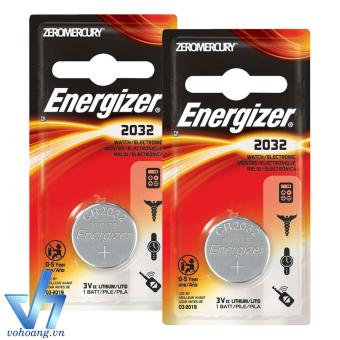 2 Pin Energizer 2032 3V  