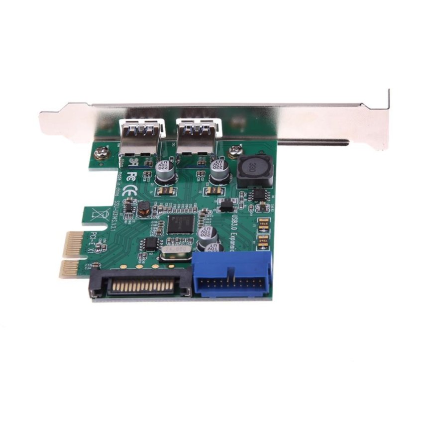 Baru Port Paralel DB25 LPT Printer Ke Pci-e Express Kartu Konverter Adaptor Win7-. Source · Hình ảnh thu nhỏ 4 Port USB 3.0 PCI-Express X1 Card (2 External