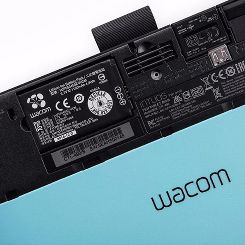 Bảng vẽ Wacom Intuos Draw (xanh) CTL-490/B0 (hàng phân phối chính thức)