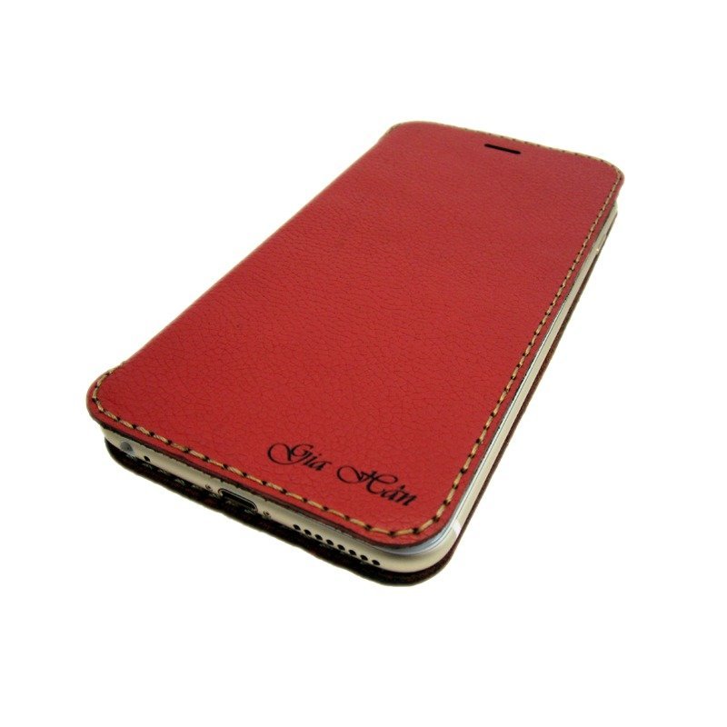 Hình ảnh Bao da flip cover cho điện thoại IPhone 6 Plus/ 6S Plus - Davis(Đỏ)