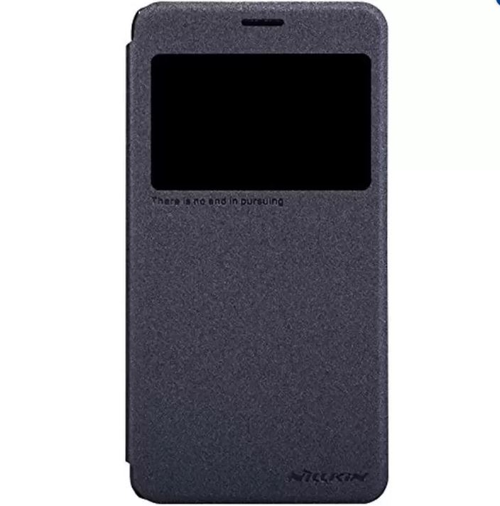 Bao da Nillkin Sparkle cho Lenovo S660 (Xám Đen)