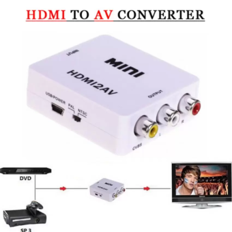 Bộ chuyển đổi HDMI sang AVI 720P 1080P (Trắng)  