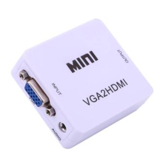 Bộ chuyển tín hiệu từ VGA sang HDMI VGA to HDMI converter (Trắng)  