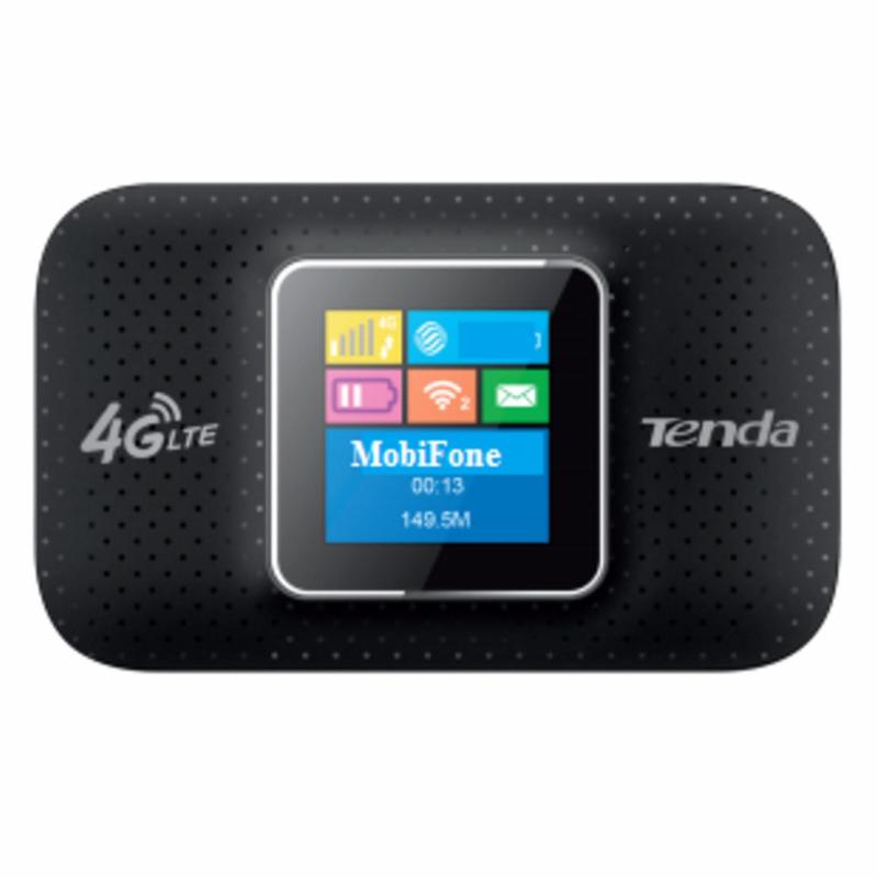 Bảng giá Bộ phát wifi di động 4G Tenda 4G185 (Đen) - Hãng phân phối chính thức Phong Vũ