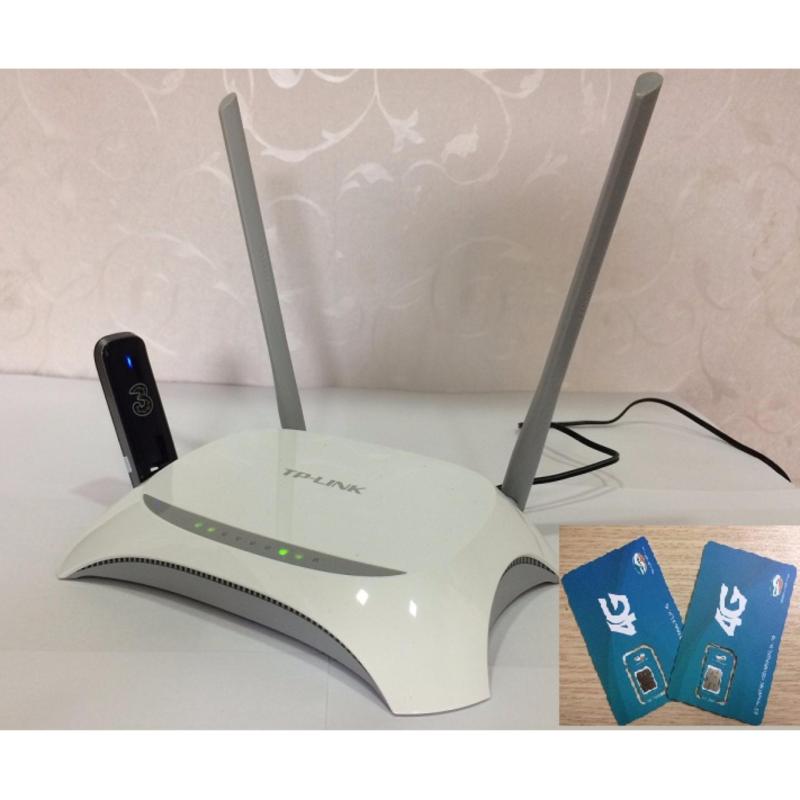 Bảng giá Bộ phát Wifi từ USB Tp-Link Mr3420 kèm USB Huawei E3256-21.6Mb tốc độ cao, ổn đinh và Sim 3G Viettel 12GB x 12 tháng Phong Vũ