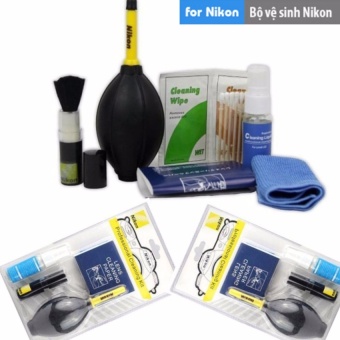 Bộ vệ sinh máy ảnh Nikon Professional Cleaning Kit 2017(Đen)  