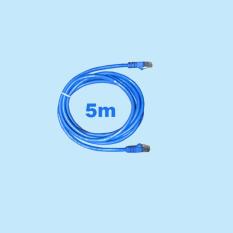 Cable mạng 5 mét bấm sẵn Cat5 xanh   Đang Giảm Giá Tại SKYTECH VIỆT NAM