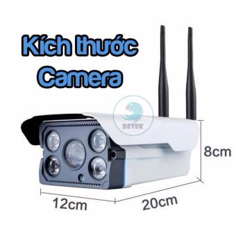 Camera IP Detek X5300 Ngoài Trời Chống Nước Dùng App Yoosee April 2018 - 5 Camera IP Detek X5300 ngoài trời chống nước dùng app Yoosee - 5