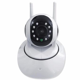 Camera IP Robot 2 anten Wireless Network hồng ngoại (hình ảnh HD, dễ cài đặt) tặng kèm thẻ nhớ 16Gb...