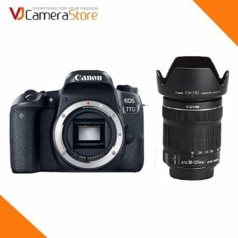 Canon EOS 77D DSLR Camera + Ống kính Canon EF-S 18-135mm f/3.5-5.6 IS STM - Hàng nhập khẩu  