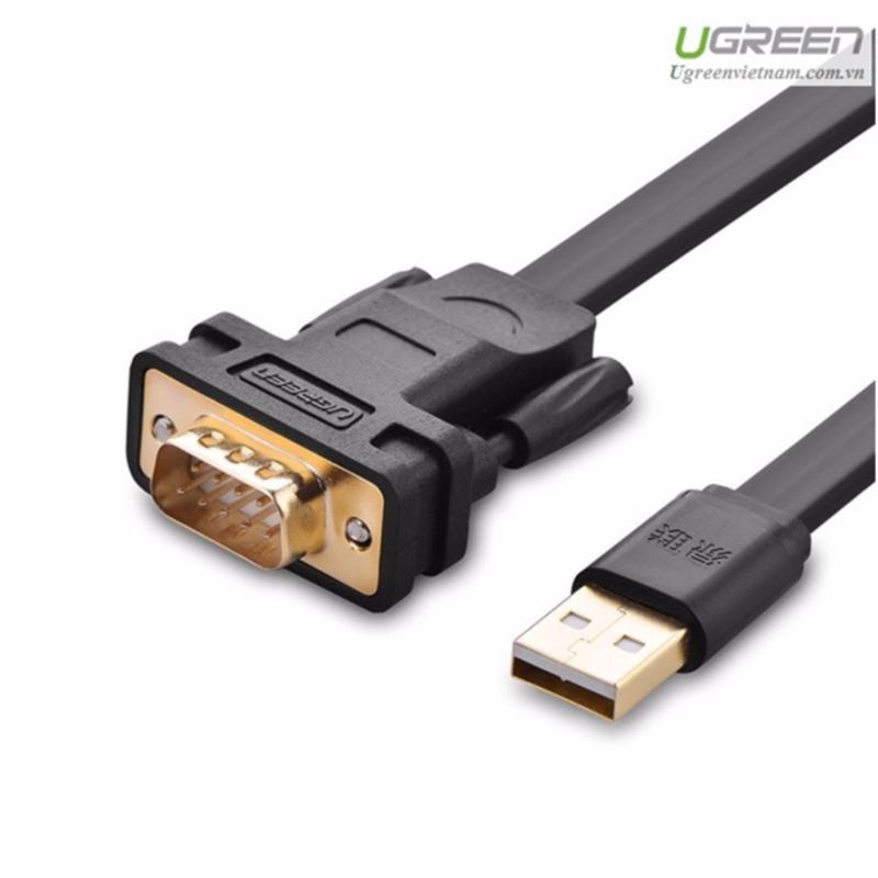 Bảng giá Cáp chuyển đổi USB sang RS232 Ugreen ( USB to com) chip FTDI-FT232 2M Phong Vũ