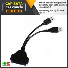 Giá Sốc Cáp chuyển Sata to USB 3.0 ( Đen)   Phukiencongnghe