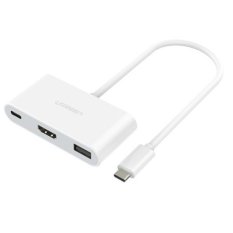 Đánh giá Cáp chuyển USB Type C sang HDMI + USB 3.0 Ugreen 30377 cho Macbook   Tại Phukiencongnghe