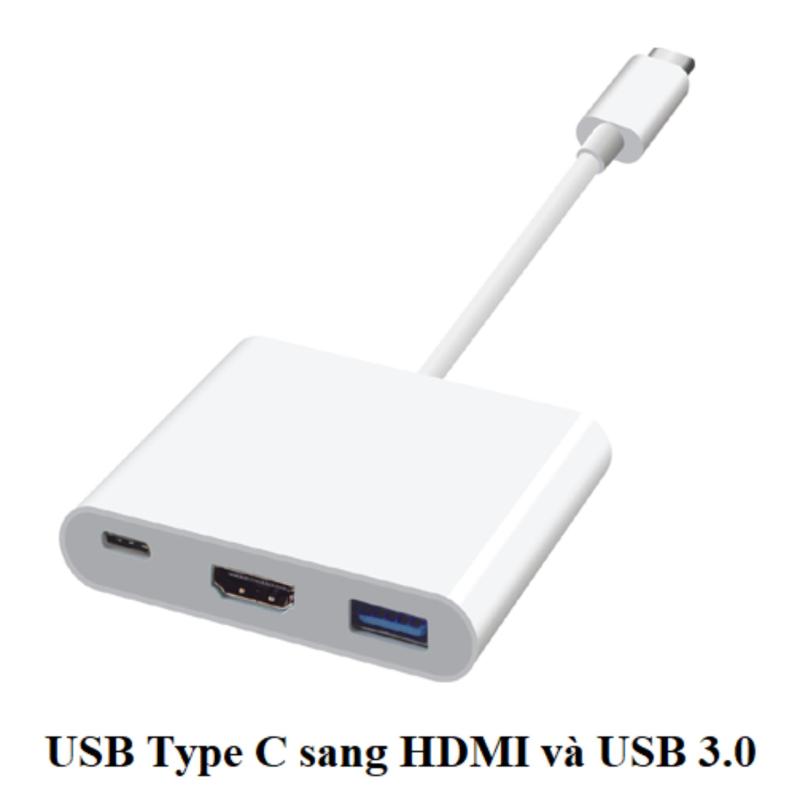 Bảng giá Cáp chuyển USB Type C sang HDMI và USB 3.0 Phong Vũ