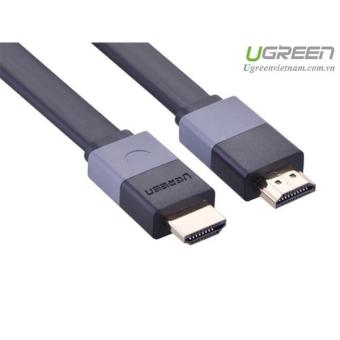 Cáp HDMI mỏng dẹt dài 3m hỗ trợ 3D 4K Ugreen 30111 cao cấp  