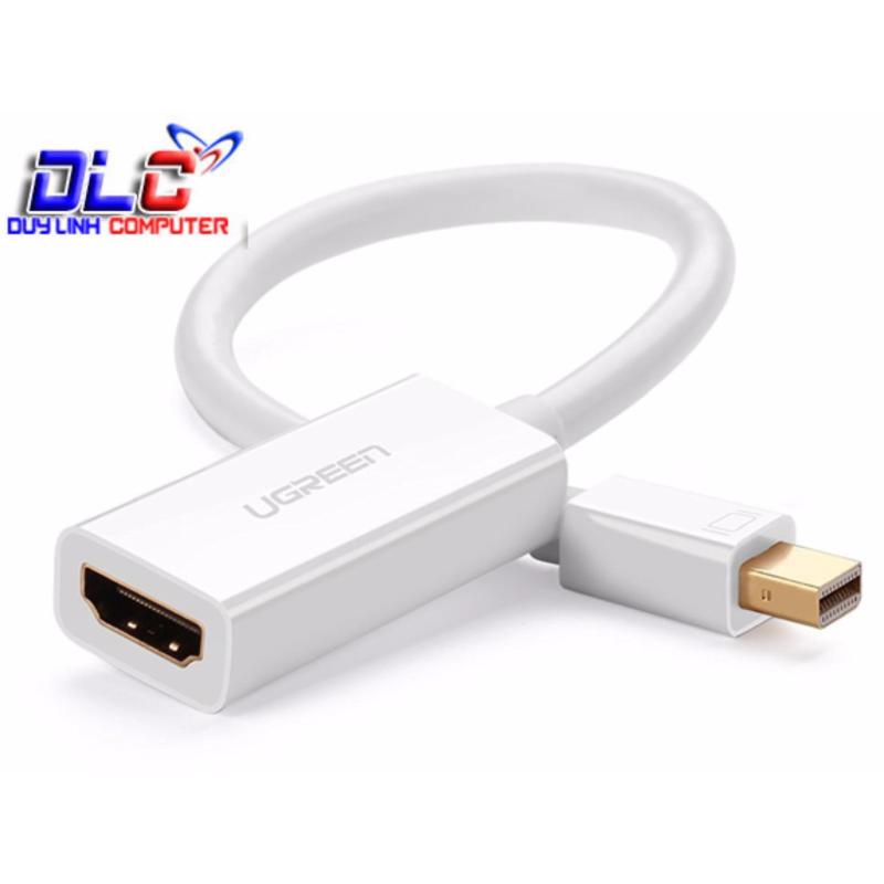 Bảng giá Cáp Mini DisplayPort/ThunderboltTM to HDMI (âm) UGREEN 10460 hỗ trợ 1080P cho Macbook Pro, iMac, Mac Phong Vũ