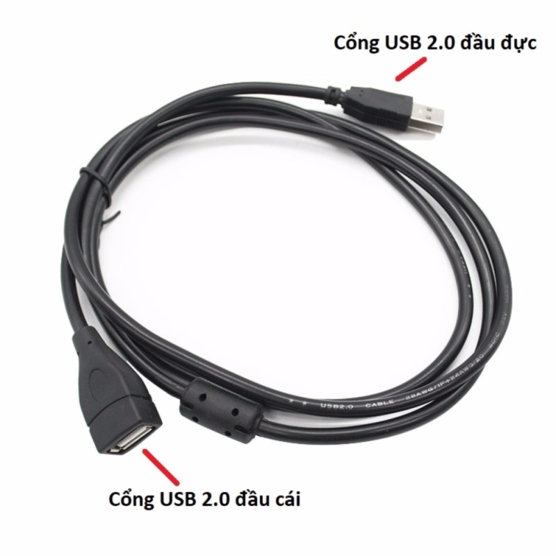 Bảng giá Cáp USB Nối dài 3M chống nhiễu Phong Vũ