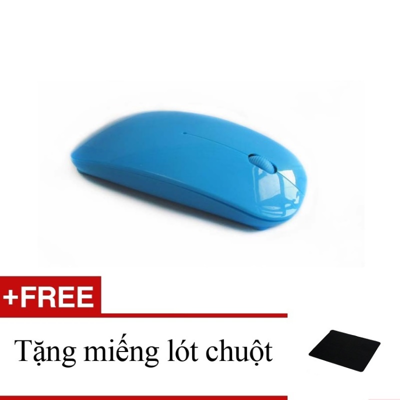 Bảng giá Chuột không dây X8 (xanh dương) + tặng một miếng lót chuột Phong Vũ