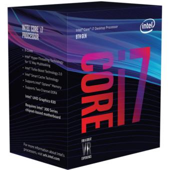 CPU Intel Core i7-8700K (3.7GHz Upto 4.7GHz/ 6C12T/ 12MB/ 1151v2)  