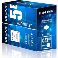 Nơi Bán Cuộn dây cáp mạng LB-LINK Cat5e UTP 305m màu xanh  