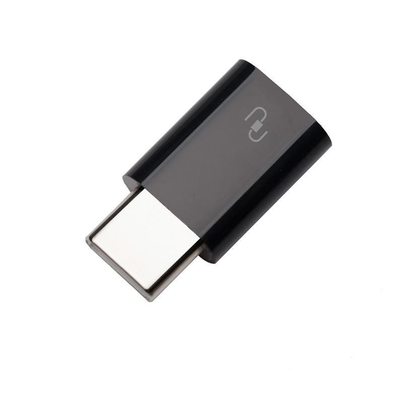 Bảng giá Đầu chuyển từ micro usb qua USB Type C Xiaomi (Màu Đen) Phong Vũ