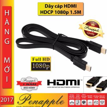 Dây cáp HDMI 1.4 HDCP 19 lõi tiêu chuẩn 1.5M - sản xuất tại Hồng Kông - HÃNG PHÂN PHỐI...